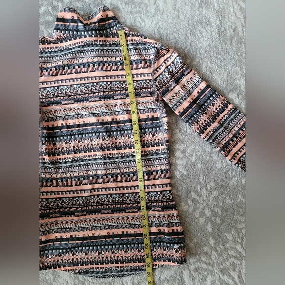 Nike Pro Dri-Fit 3/4 Zip Pullover Fitted Athletic Top, Size S. Multicolor - Picture 7 of 7